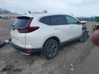 2022 Honda CR-V EX-L with VIN 5J6RW1H85NL001828, listed as a IAAI auction lot 41571532 with 37,586 mi miles. Bid and sale history available at carsss.com. Image 4.