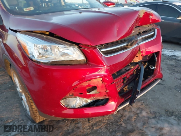 2015 Ford Escape Titanium with VIN 1FMCU9J99FUB34831, listed as a IAAI auction lot 41278305 with 59,658 mi miles and . Bid and sale history available at DreamBid. Image 17.