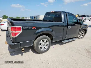 2013 Ford F-150 XL with VIN 1FTMF1CF0DFA45383, listed as a Copart auction lot 61390925 with 153,705 mi miles and Salvage title. Bid and sale history available at DreamBid. Image 3.