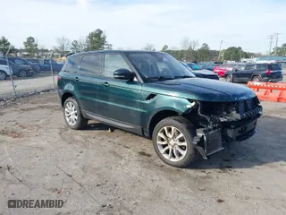 2016 Land Rover Range Rover Sport V6 SE with VIN SALWG2PF6GA111662, listed as a IAAI auction lot 41430202 with 125,719 mi miles. Bid and sale history available at carsss.com. Image 1.