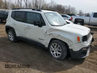 2017 Jeep Renegade Latitude with VIN ZACCJABB3HPE48852, listed as a Copart auction lot 54008295 with 102,088 mi miles and Clean Title. Bid and sale history available at carsss.com. Image 4.
