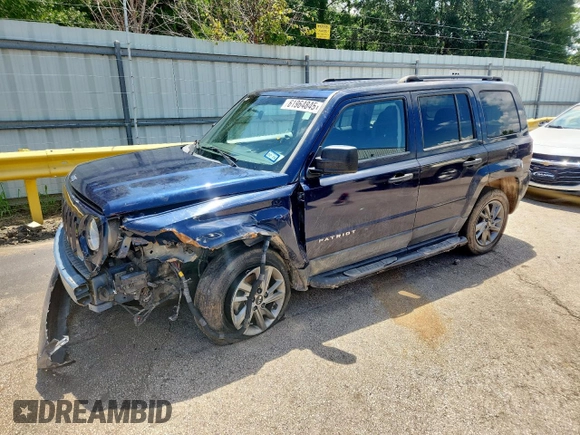 2014 Jeep Patriot Sport with VIN 1C4NJPBA8ED619642, listed as a Copart auction lot 61964845 with 137,182 mi miles and Clean title. Bid and sale history available at DreamBid. Image 1.