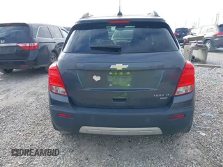 2016 Chevrolet Trax LT with VIN 3GNCJPSB2GL164579, listed as a IAAI auction lot 40984794 with 114,717 mi miles. Bid and sale history available at carsss.com. Image 17.