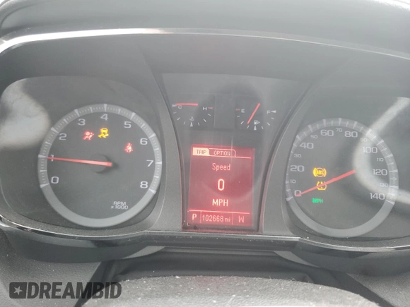 2014 GMC Terrain SLE with VIN 2GKFLWEKXE6236558, listed as a Copart auction lot 78848444 with 102,668 mi miles and Salvage Title. Bid and sale history available at DreamBid. Image 9.