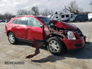 2012 Cadillac SRX Luxury Collection with VIN 3GYFNAE38CS553507, listed as a Copart auction lot 49073555 with 188,556 mi miles and Salvage Title. Bid and sale history available at carsss.com. Image 4.