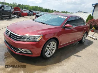 2017 Volkswagen Passat SE with VIN 1VWGT7A30HC074467, listed as a Copart auction lot 60735355 with 92,779 mi miles and Salvage title. Bid and sale history available at DreamBid. Image 1.