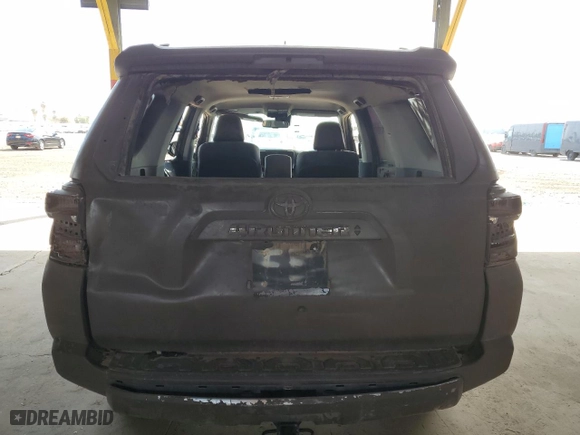 2023 Toyota 4Runner TRD Off Road Premium with VIN JTERU5JR8P6090801, listed as a Copart auction lot 51438275 with 0 mi miles and Non Repairable. Bid and sale history available at carsss.com. Image 6.