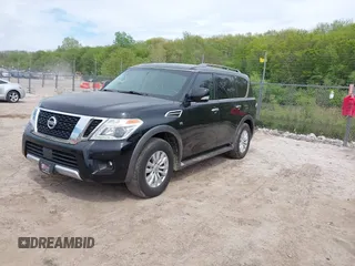 2018 Nissan Armada Platinum z VIN JN8AY2ND4J9055315, wystawiony jako IAAI lot #42248411 z przebiegiem 136 935 mil mil oraz . Historia ofert i sprzedaży dostępna na DreamBid. Obrazek 2.