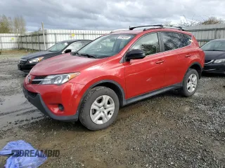 2015 Toyota RAV4 LE with VIN JTMBFREV6FD163348, listed as a Copart auction lot 51945165 with 109,777 mi miles and Salvage Title. Bid and sale history available at carsss.com. Image 1.