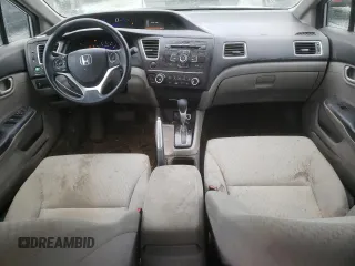 2015 Honda Civic Sedan LX with VIN 2HGFB2F55FH549248, listed as a Copart auction lot 51547385 with 124,012 mi miles and Salvage Title. Bid and sale history available at carsss.com. Image 8.