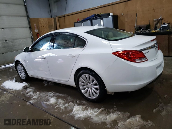 2011 Buick Regal CXL RL2 with VIN 2G4GP5EC9B9208778, listed as a Copart auction lot 44680675 with 120,574 mi miles and Clean title. Bid and sale history available at DreamBid. Image 2.