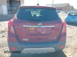 2015 Buick Encore Convenience with VIN KL4CJFSB7FB170200, listed as a IAAI auction lot 41565023 with 121,755 mi miles. Bid and sale history available at carsss.com. Image 16.