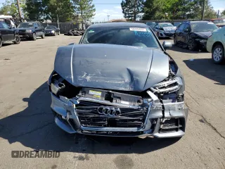 2018 Audi A3 Sedan Premium Plus with VIN WAUJ8GFF0J1030173, listed as a Copart auction lot 58265454 with 85,404 mi miles and Salvage Title. Bid and sale history available at carsss.com. Image 5.