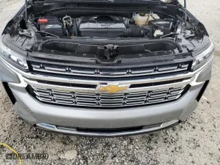2023 Chevrolet Suburban Premier with VIN 1GNSCFKD7PR419298, listed as a Copart auction lot 47659465 with 33,050 mi miles and Clean Title. Bid and sale history available at carsss.com. Image 12.