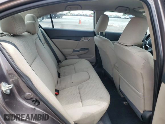 2015 Honda Civic LX with VIN 19XFB2F58FE034450, listed as a Copart auction lot 54475435 with 162,242 mi miles and Salvage Title. Bid and sale history available at carsss.com. Image 10.