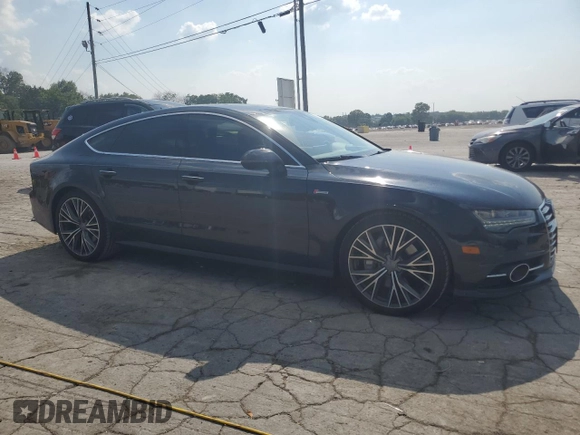 2016 Audi A7 Prestige with VIN WAU2GAFC3GN162310, listed as a Copart auction lot 59275135 with 89,248 mi miles and Salvage title. Bid and sale history available at DreamBid. Image 4.