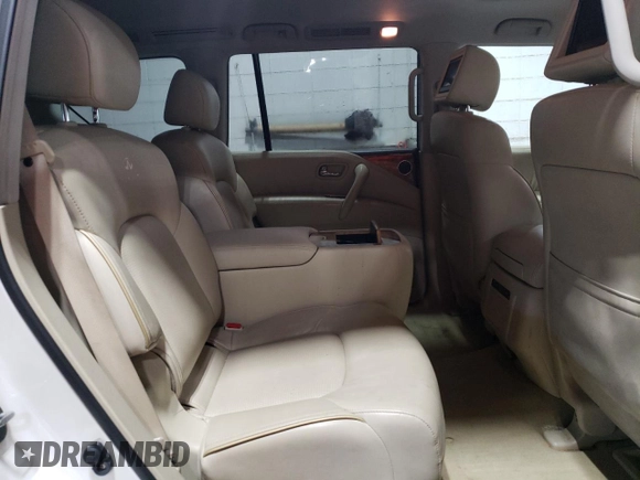 2011 Infiniti QX56 7-passenger with VIN JN8AZ2NE5B9005076, listed as a Copart auction lot 71878064 with 174,359 mi miles and Clean Title. Bid and sale history available at carsss.com. Image 11.