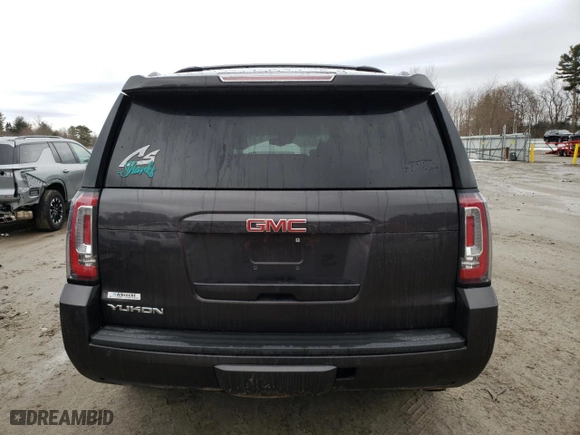2016 GMC Yukon SLT with VIN 1GKS2BKC8GR140572, listed as a Copart auction lot 47271325 with 0 mi miles and Salvage Title. Bid and sale history available at carsss.com. Image 6.