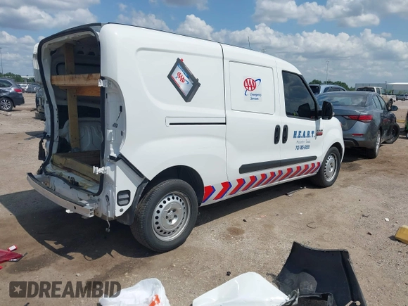 2022 Ram ProMaster City Cargo Tradesman с VIN ZFBHRFAB3N6X39642, выставлен на аукционе IAAI как лот 42224307 с пробегом 37 874 миль миль и . История ставок и продаж доступна на DreamBid. Изображение 4.