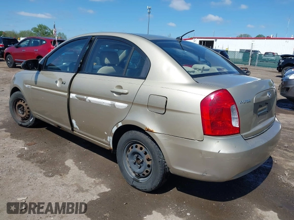 2007 Hyundai Accent GLS with VIN KMHCN46C47U101984, listed as a IAAI auction lot 42234484 with 185,048 mi miles and . Bid and sale history available at DreamBid. Image 3.