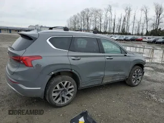 2023 Hyundai Santa Fe Calligraphy with VIN 5NMS5DAL2PH643292, listed as a Copart auction lot 48426145 with 16,666 mi miles and Salvage Title. Bid and sale history available at carsss.com. Image 3.