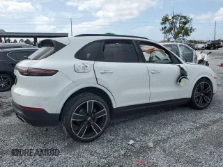 2021 Porsche Cayenne with VIN WP1AA2AY9MDA07852, listed as a Copart auction lot 48318465 with Not provided miles and Salvage title. Bid and sale history available at DreamBid. Image 3.