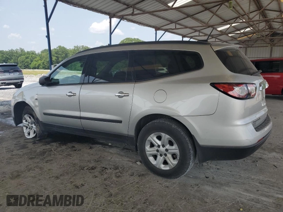 2017 Chevrolet Traverse LS with VIN 1GNKRFED5HJ284168, listed as a Copart auction lot 59470135 with 170,612 mi miles and Salvage title. Bid and sale history available at DreamBid. Image 2.