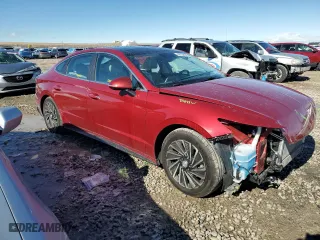 2023 Hyundai Sonata Hybrid Limited with VIN KMHL54JJXPA066620, listed as a Copart auction lot 45154975 with 19,171 mi miles and Salvage Title. Bid and sale history available at carsss.com. Image 4.