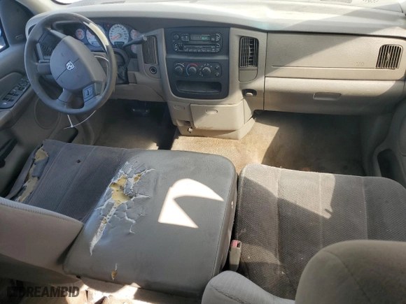 2004 Dodge Ram 1500 SLT with VIN 1D7HA18N44S732735, listed as a Copart auction lot 48556395 with 227,443 mi miles and Salvage Title. Bid and sale history available at carsss.com. Image 8.