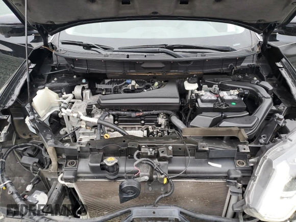 2017 Nissan Rogue S with VIN 5N1AT2MV5HC747418, listed as a Copart auction lot 50242085 with 95,976 mi miles and Salvage Title. Bid and sale history available at carsss.com. Image 12.