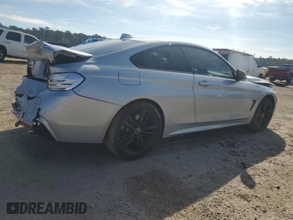 2016 BMW 4 Series 435i xDrive z VIN WBA3R5C55GK373134, wystawiony jako Copart lot #80116324 z przebiegiem 87 013 mil mil oraz Szkoda całkowita • Salvage title. Historia ofert i sprzedaży dostępna na DreamBid. Obrazek 3.