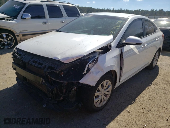 2019 Hyundai Accent SE with VIN 3KPC24A33KE051638, listed as a Copart auction lot 64759612 with 62,625 mi miles. Bid and sale history available at carsss.com. Image 2.