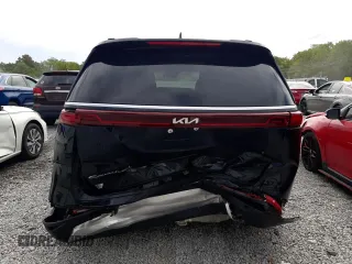 2022 Kia Carnival SX with VIN KNDNE5H37N6073468, listed as a Copart auction lot 71918764 with 37,208 mi miles and Salvage Title. Bid and sale history available at carsss.com. Image 6.