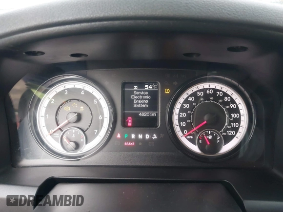 2020 Ram 1500 Classic Tradesman with VIN 1C6RR6FG6LS121605, listed as a IAAI auction lot 41179433 with 48,201 mi miles. Bid and sale history available at carsss.com. Image 7.