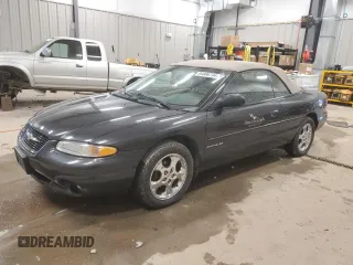 1998 Chrysler Sebring JXi with VIN 3C3EL55H8WT299357, listed as a Copart auction lot 84686744 with 34,309 mi miles and Clean Title. Bid and sale history available at DreamBid. Image 1.