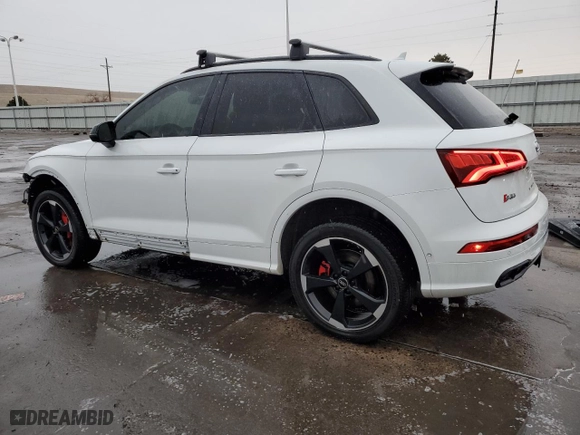 2019 Audi SQ5 Prestige with VIN WA1C4AFY5K2070969, listed as a Copart auction lot 48003065 with 51,499 mi miles and Salvage Title. Bid and sale history available at carsss.com. Image 2.