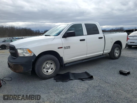 2018 Ram 1500 Tradesman with VIN 1C6RR7SM4JS272974, listed as a Copart auction lot 47854495 with 302,159 mi miles and Clean title. Bid and sale history available at DreamBid. Image 1.