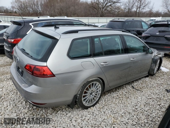 2017 Volkswagen Golf SportWagen S with VIN 3VWU17AU8HM544938, listed as a Copart auction lot 44472205 with 102,571 mi miles and Clean Title. Bid and sale history available at carsss.com. Image 3.