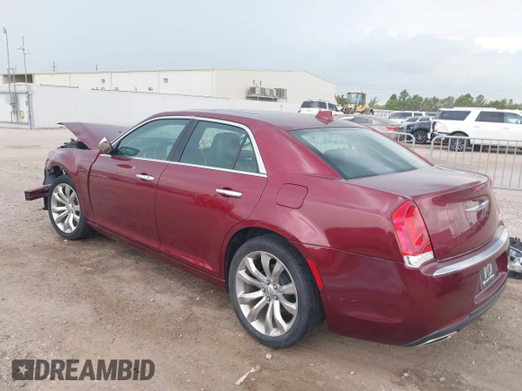 2020 Chrysler 300 Limited with VIN 2C3CCAEG2LH127949, listed as a IAAI auction lot 40041870 with 41,658 mi miles. Bid and sale history available at carsss.com. Image 3.