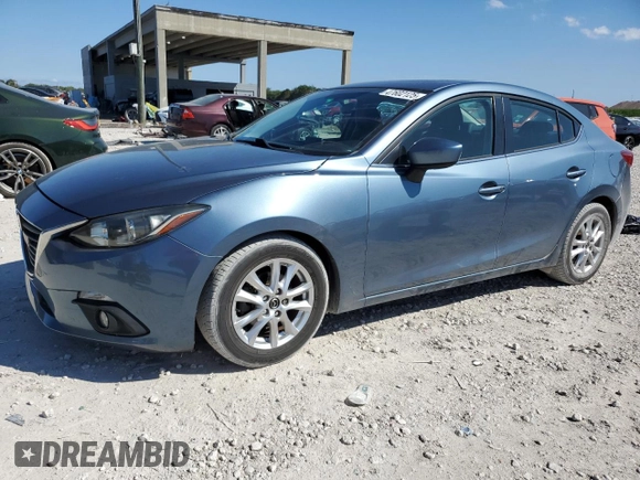 2015 Mazda 3 i Grand Touring with VIN 3MZBM1W7XFM171865, listed as a Copart auction lot 47602125 with 89,390 mi miles and Clean Title. Bid and sale history available at DreamBid. Image 1.