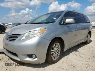 2011 Toyota Sienna XLE AAS с VIN 5TDYK3DC3BS165625, выставлен на аукционе Copart как лот 64998795 с пробегом 281 043 миль миль и Списание • Salvage title. История ставок и продаж доступна на DreamBid. Изображение 1.