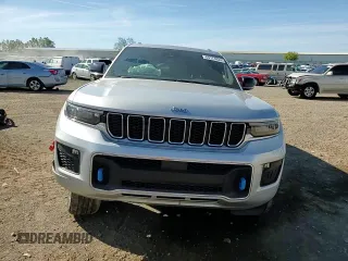 2022 Jeep Grand Cherokee Overland with VIN 1C4RJYD64N8756960, listed as a Copart auction lot 69174624 with 23,249 mi miles and Salvage title. Bid and sale history available at DreamBid. Image 11.