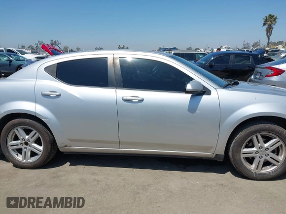 2012 Dodge Avenger SXT with VIN 1C3CDZCB8CN194999, listed as a IAAI auction lot 42385850 with 157,100 mi miles and . Bid and sale history available at DreamBid. Image 13.