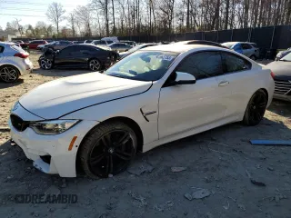 2016 BMW M4 with VIN WBS3R9C53GK336778, listed as a Copart auction lot 43962753 with 52,616 mi miles. Bid and sale history available at carsss.com. Image 1.