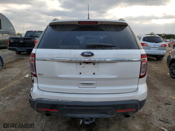 2013 Ford Explorer XLT with VIN 1FM5K7D84DGC02695, listed as a Copart auction lot 75251034 with 103,724 mi miles and Salvage Title. Bid and sale history available at carsss.com. Image 6.