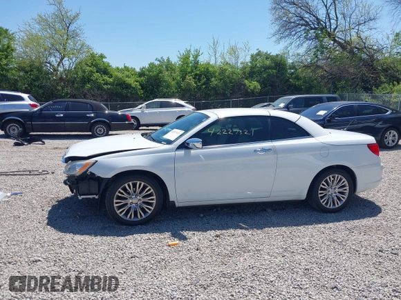 2012 Chrysler 200 Limited with VIN 1C3BCBFG9CN233676, listed as a IAAI auction lot 42227321 with 213,488 mi miles and . Bid and sale history available at DreamBid. Image 15.