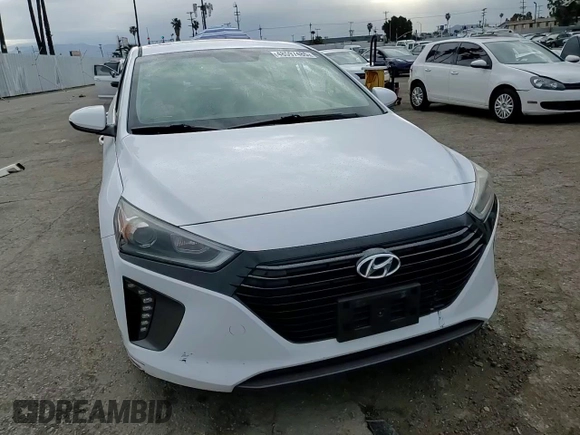 2017 Hyundai Ioniq Limited with VIN KMHC85LC8HU047253, listed as a Copart auction lot 48597485 with 137,003 mi miles and Salvage Title. Bid and sale history available at DreamBid. Image 10.