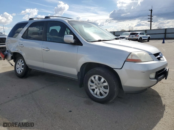 2003 Acura MDX Touring Pkg RES w/Navigation System with VIN 2HNYD18903H551054, listed as a Copart auction lot 51535035 with 244,550 mi miles and Salvage Title. Bid and sale history available at carsss.com. Image 4.
