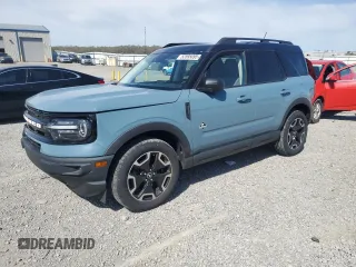 2021 Ford Bronco Sport Outer Banks z VIN 3FMCR9C69MRA05237, wystawiony jako Copart lot #52595095 z przebiegiem 78 696 mil mil oraz Szkoda całkowita • Salvage title. Historia ofert i sprzedaży dostępna na DreamBid. Obrazek 1.