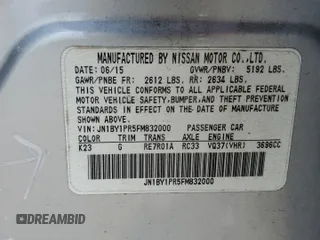 2015 Infiniti Q70 z VIN JN1BY1PR5FM832000, wystawiony jako Copart lot #56699885 z przebiegiem Nie podano mil oraz Szkody całkowita. Historia ofert i sprzedaży dostępna na DreamBid. Obrazek 13.